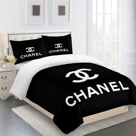 chanel bed sheet|vintage chanel bedding.